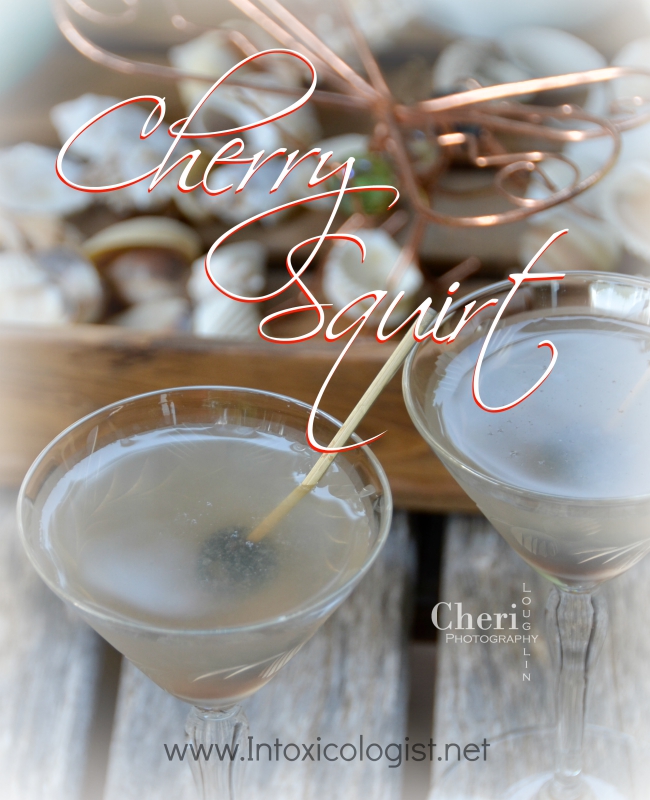 Cherry Squirt is a 3 ingredient drink ideal for a relaxed night of fun. or girls night out.