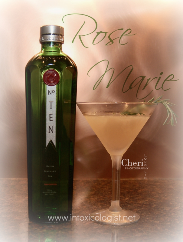 Rose Marie: This drink uses freshly made rosemary syrup concocted by the chef expressly for one specialty cocktail.