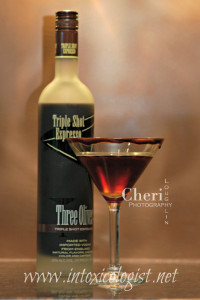 Three Olives Triple Shot Espresso Vodka review and comparison to Van Gogh Double Espresso Vodka and six new espresso recipes. Check it out.