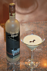 Three Olives Triple Shot Espresso Vodka review and comparison to Van Gogh Double Espresso Vodka and six new espresso recipes. Check it out.