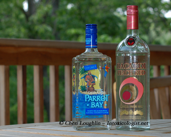 Parrot Bay and Bacardi Peach Red - photo copyright Cheri Loughlin