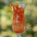 Low calorie Hurricane cocktail approximately 119 calories {recipe and photo credit: Mixologist Cheri Loughlin, The Intoxicologist}