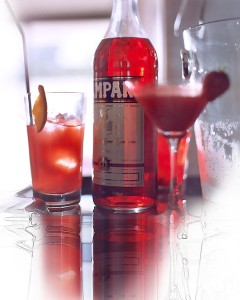 Americano courtesy Campari representatives