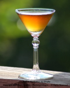 Buffalo Manhattan via Omaha - Buffalo Trace - Carpano - photo copyright Cheri Loughlin