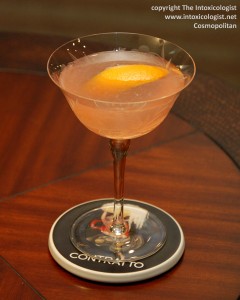 Cosmopolitan Dale DeGroff Original recipe - photo copyright Cheri Loughlin