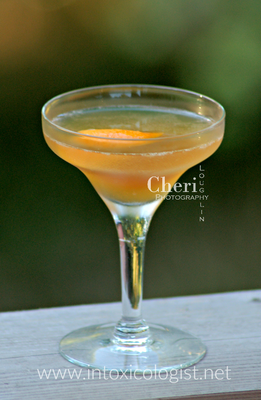 Between the Sheets: The aroma in this cocktail is spectacular, but even more so with flamed orange peel. Between the Sheets is light yet warming in the afterglow. I like to use Hennessy cognac for rich, decadent flavor. 