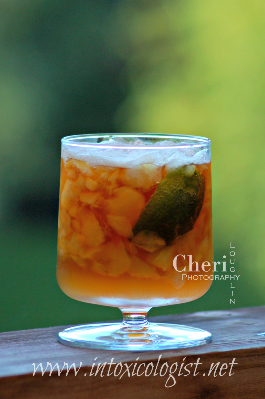 Dark and Stormy Classic Cocktail