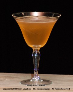 Fancy-Free Cocktail - photo copyright Cheri Loughlin