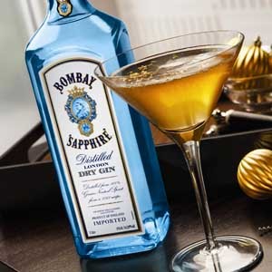 Gilded Sapphire Bombay Sapphire Gin Bubbly Cocktail - photo courtesy Bombay Sapphire representatives