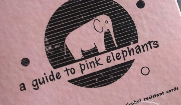 Guide to Pink Elephants Cockail Book with Valentine's Day recipe