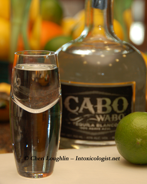 Cabo Wabo Tequila and Shot - photo copyright Cheri Loughlin