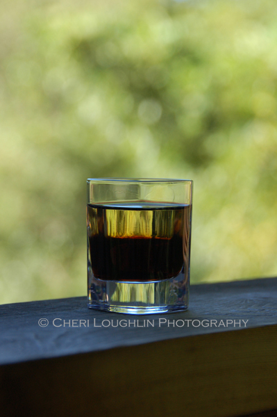 Adios layered shot is an easy two ingredient drink that can also be shaken and poured into the shot glass. It is also excellent served on the rocks.