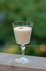 Frostbite makes a fabulous dessert style cocktail. Use tequila with kick to it; something with depth of character, spicy in base. Frostbite cocktail is excellent for National Comic Book Day and as a winter themed cocktail. {photo credit: Mixologist Cheri Loughlin, The Intoxicologist. www.intoxicologist.net}