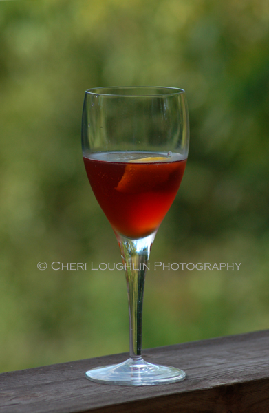 This is just a fun little cocktail created by Gary Regan. The Reluctant Tabby plays up Dubonnet Rouge with fantastic appeal. This makes an excellent National Comic Book Day cocktail. {photo credit: Mixologist Cheri Loughlin, The Intoxicologist. www.intoxicologist.net}