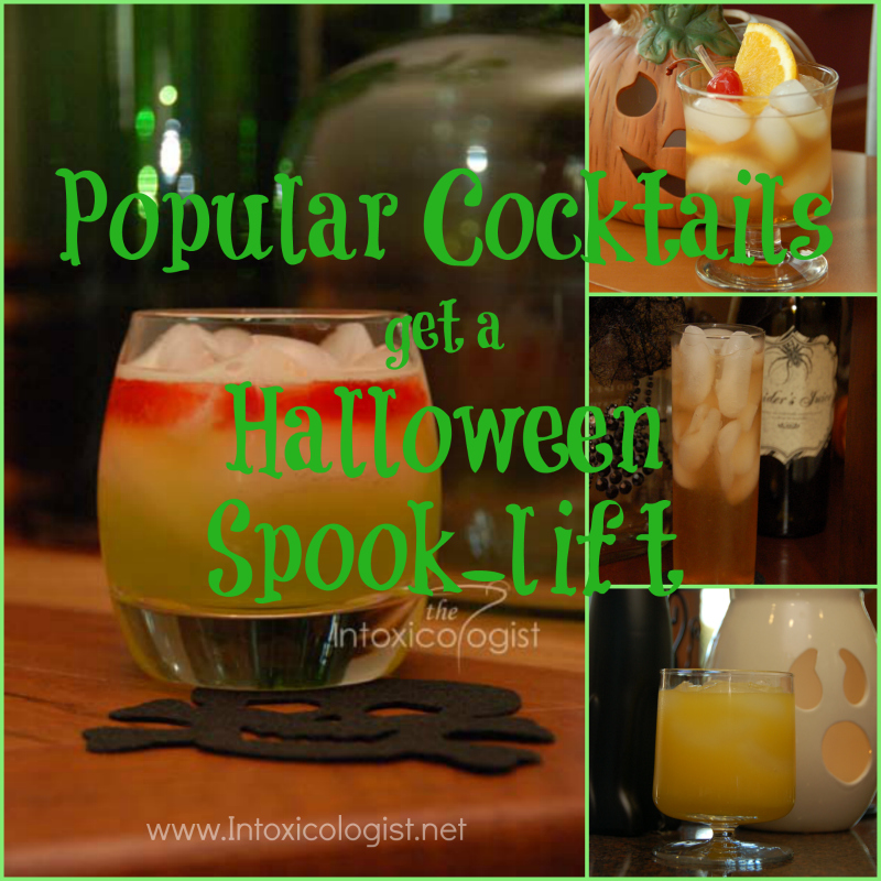 Give your favorite cocktails a Halloween spook-lift