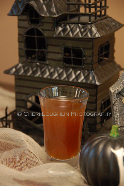 Halloween Horror Movies Shot - Nightmare on Any Street {photo credit: Mixologist Cheri Loughlin, The Intoxicologist}