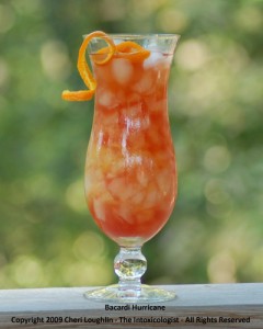 Bacardi Hurricane - Low Calorie Cocktail - photo copyright Cheri Loughlin