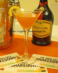 Chambeli Cocktail with Gran Gala Bottle photo copyright Cheri Loughlin