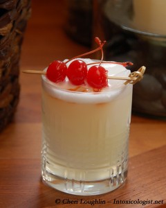 Chicago Sour - Football Drink Recipe - Adapted by Cheri Loughlin - photo property of Cheri Loughlin