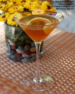 Hennessy Martini w Moscato - photo property of Cheri Loughlin