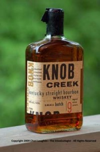 Knob Creek Small Batch Bourbon 9 Year - copyright Cheri Loughlin