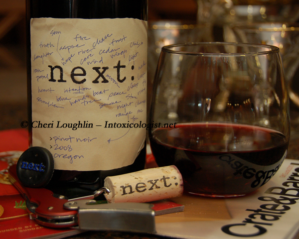 Next with Wine Glass photo copyright Cheri Loughlin
