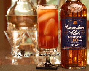 Tea-Totaller Teaser with Canadian Club created by Cheri Loughlin - The Intoxicologist