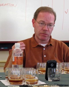 Woodford Reserve Bourbon Master Distiller Chris Morris at Tasting Session - photo property of Cheri Loughlin