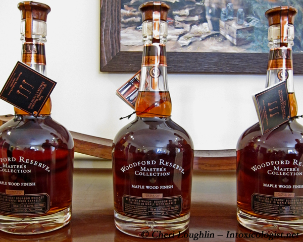 Woodford Reserve Masters Collection Maple Wood Finish - photo property of Cheri Loughlin