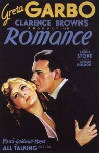 Greta Garbo in Romance - creative commons use