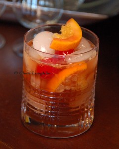 Spicy Old Fashioned - cocktail post in tribute to The Day the Music Died - photo copyright Cheri Loughlin