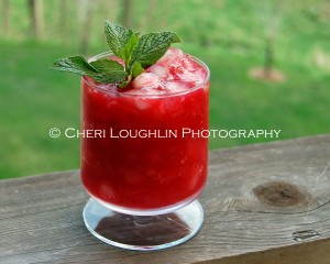 Early Times Raspberry Mint Julep 1 photo copyright Cheri Loughlin