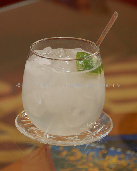A Tale of Two Limes - low calorie vodka drink loosely based on the popular Gin and Tonic classic cocktail