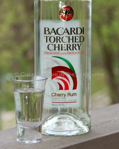 Bacardi Torched Cherry Neat photo copyright Cheri Loughlin