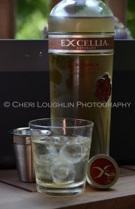 Excellia Tequila Reposado Bottle w On the Rocks - photo copyright Cheri Loughlin