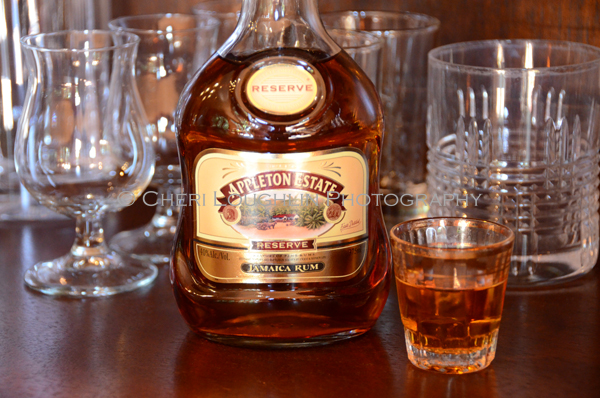 Appleton Estate Reserve Rum Sample photo copyright Cheri Loughlin