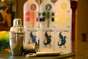 Dragon Bleu Flavored Vodkas 1 photo copyright Cheri Loughlin