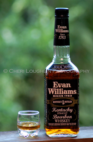 Sampling Evan Willams Bourbon - photo by Cheri Loughlin, The Intoxicologist