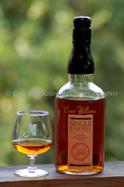 Evan Williams Single Barrel Neat - photo copyright Cheri Loughlin