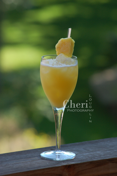 Mai Tai Teenie - Fresh pineapple, rum, orange juice, lime, and Orgeat almond syrup. 