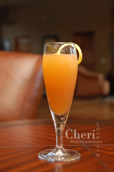 Le Grand Brielle means Exalted Goddess; Mango, Licor 43, Benedictine and orange liqueur bring balance and charm to this spicy sweet champagne cocktail. {Recipe & Photo credit: Mixologist Cheri Loughlin}