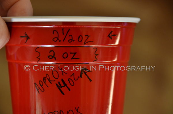 18 Ounce Party Cup Measurements 008 photo copyright Cheri Loughlin