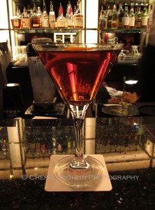 The Martinez Cocktail from The Bar at The Peninsula Chicago