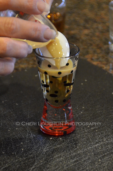 Layered shots take a steady hand and a little extra time with the pour. - photo by Cheri Loughlin, The Intoxicologist