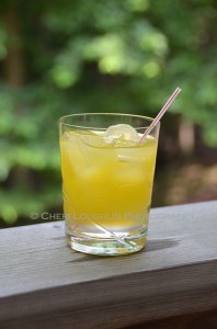 The Low Calorie Peach Bikini Cocktail is an easy figure friendly variation on the Fuzzy Navel. Don't skip Happy Hour. Skip the extra calories instead.