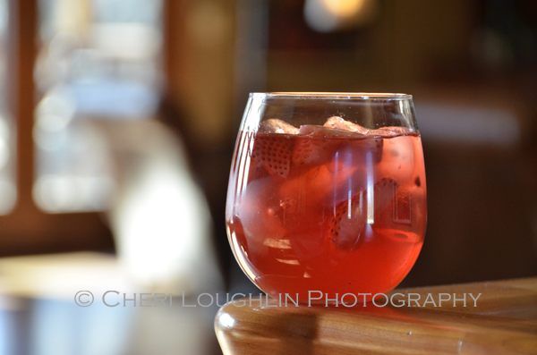 Wild Strawberry Moscato White Wine Sangria recipe was created using an easy basic Sangria recipe to start and fresh quality ingredients from my kitchen – recipe and photo by Mixologist Cheri Loughlin, The Intoxicologist