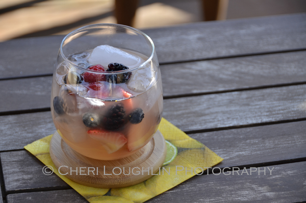 Every season is perfect for berries, but summer is the peak season for beautiful, delicious, huge berries. Who can resist?! Yeah, me neither. All the Beautiful Berries Sangria recipe and photo by Mixologist Cheri Loughlin, The Intoxicologist