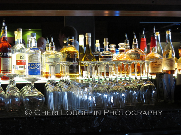 Stock your home bar with basic affordable spirits first and then add flavored liquors and premium spirits later - photo by Cheri Loughlin, The Intoxicologist
