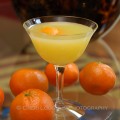 Harvey's Perfect cocktail variation on the Harvey Wallbanger classic cocktail. Served straight up with larger vodka and Galliano ratio to orange juice and dash of classic bitters. - recipe and photo by Mixologist Cheri Loughlin