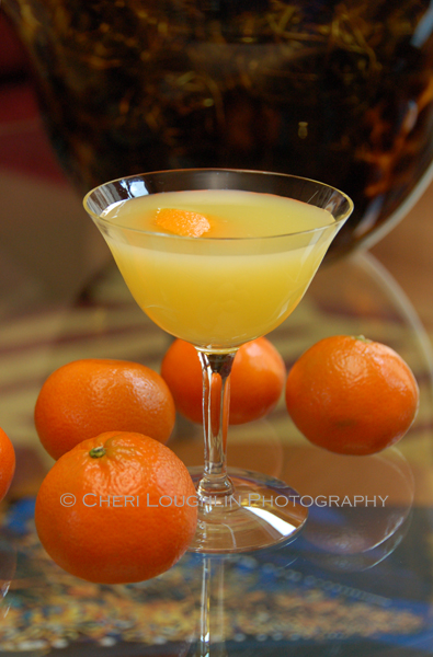 Harvey's Perfect cocktail variation on the Harvey Wallbanger classic cocktail. Served straight up with larger vodka and Galliano ratio to orange juice and dash of classic bitters. - recipe and photo by Mixologist Cheri Loughlin